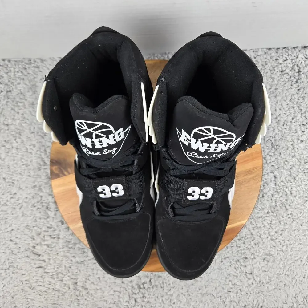 Patrick Ewing Men 13 Concept Hi Black White Casual Lifestyle Daily Retro Sneaker